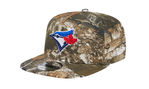 9FIFTY Toronto Blue Jays A Frame Snapback Hat "Real Tree" NE406