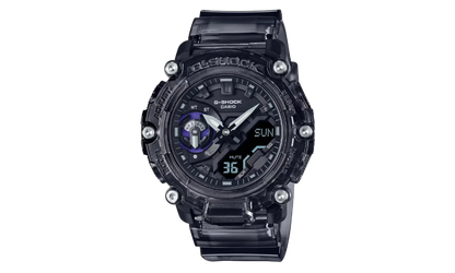 ANALOG-DIGITAL Sound Wave Series "Black / Transparent" GA2200SKL 8A