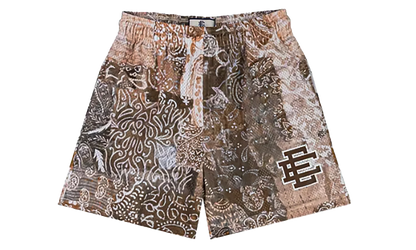 EE BASIC SHORT "SS24 - Mesh Brown/ White" EE798