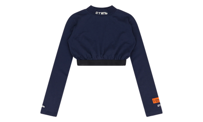 Cotton Turtleneck Top "Blue" HRP WTPS 0001