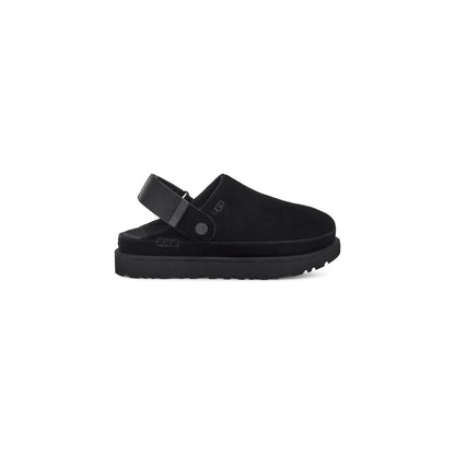 Women's Goldenstar Clog Platform in Black