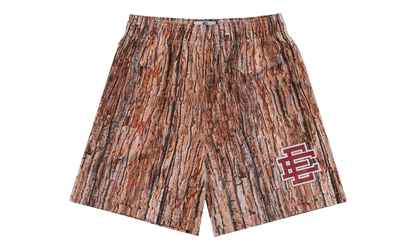 EE Basic Shorts "Brown Bark / Red" EE253