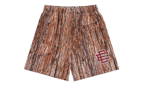 EE Basic Shorts "Brown Bark / Red" EE253