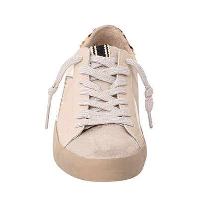 Robbie Cheetah Lace Up Sneakers