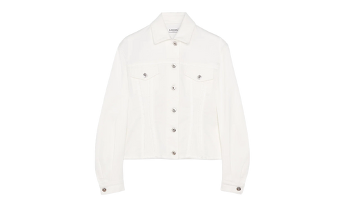 FITTED DENIM JACKET "OPTIC WHITE" RW JA0135 D011 A23 01