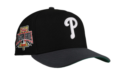 9FIFTY Philadelphia Phillies 1996 All Star Game A Frame Snapback Hat "Black / Graphite" NE351