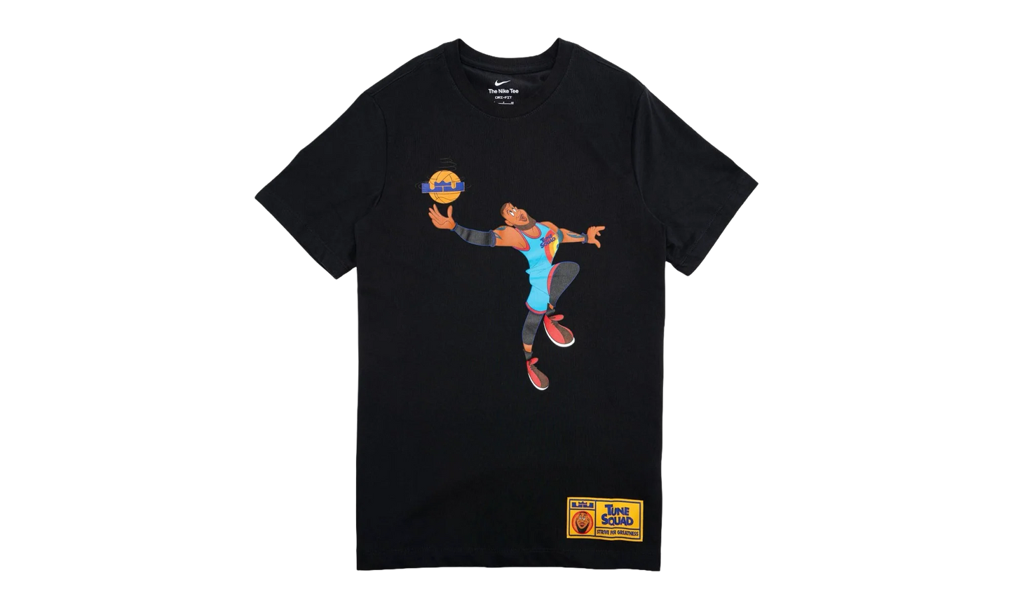 Lebron Dri-fit Basketball T-shirt "Space Jam A New Legacy - Black" DH3831 Blk