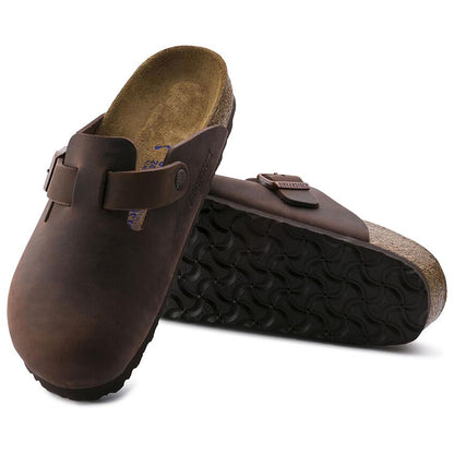 Boston Soft Footbed Oiled Leather in Habana