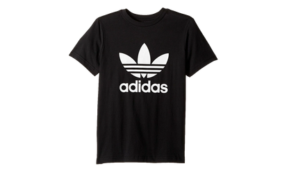 Originals Trefoil Tee GS "Black / White" BQ3910