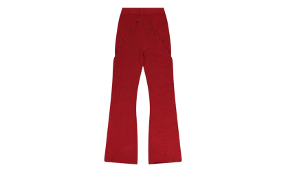 Knit Flared Pants WMNS "Red" RHDWBTM0003 RED