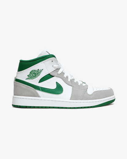 NIKE AIR JORDAN1 MID SE GREY GREEN