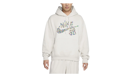 SB Graphic Skate Hoodie "Sugar High - Light Bone" HJ2896 072