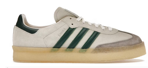 Clarks 8th Street Sambaby Ronnie Fieg Chalk White Green