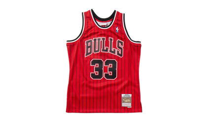 NBA Scottie Pippen Reload Swingman Jersey "1995 Chicago Bulls - Scarlet" SMJYAC19152 CBUSCAR95SPI