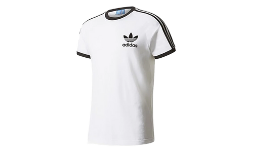 California Shortsleeve T-Shirt "White / Black" AZ8128