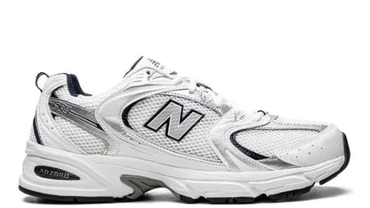 530 White Silver Navy