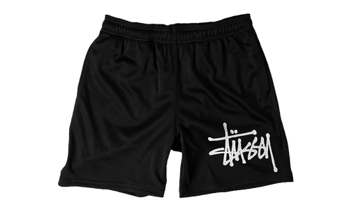 Big Logo Mesh Short "Black" STUS434