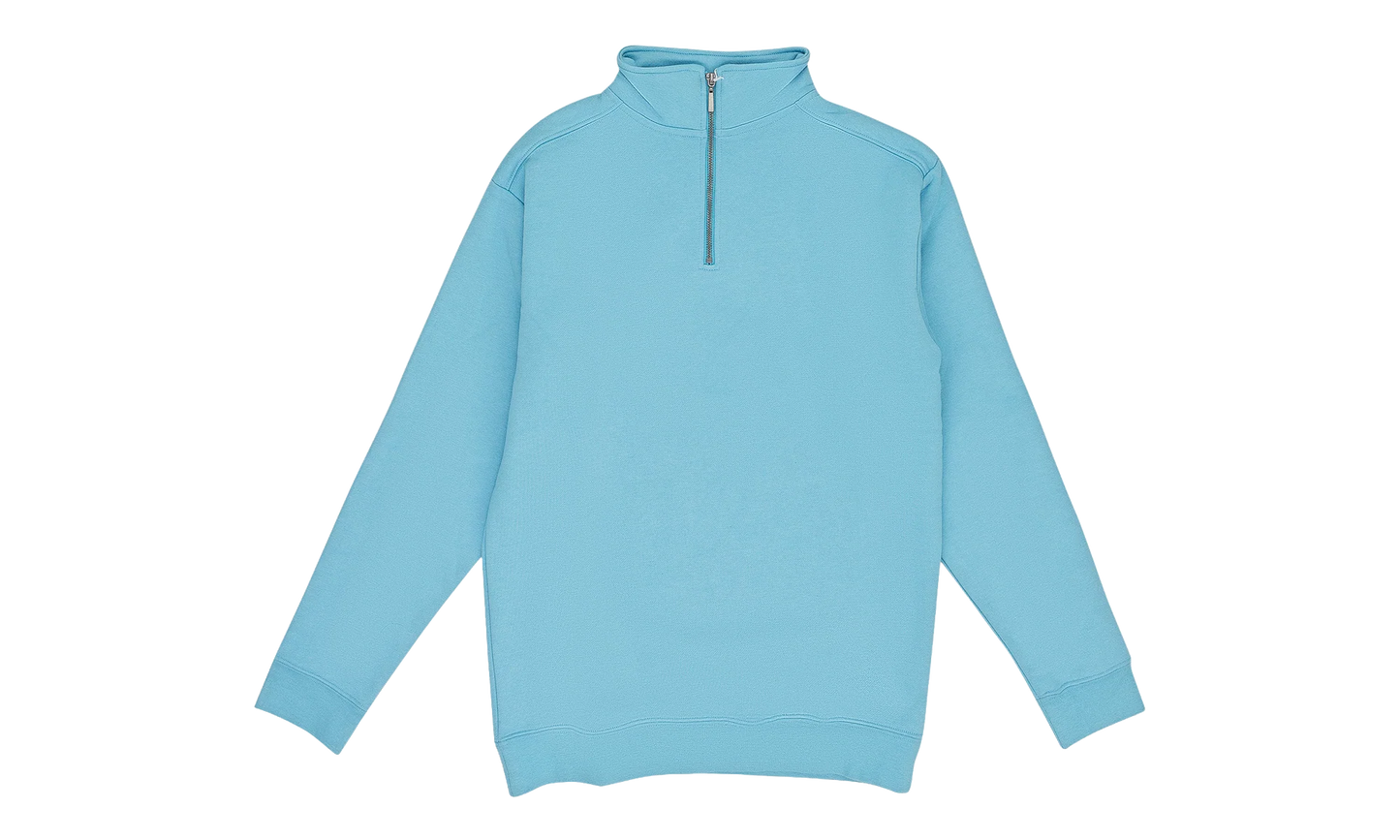 Quarter Zip Sweater "Baby Blue" SLR MTPS 0002