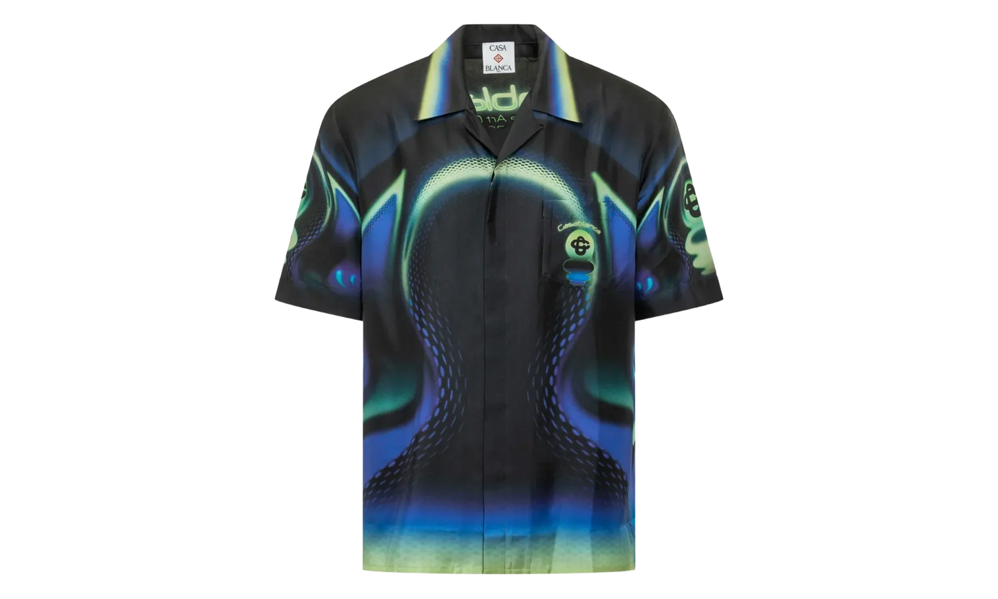 Sporchid Silk Shirt "Black" MSS26SH00305