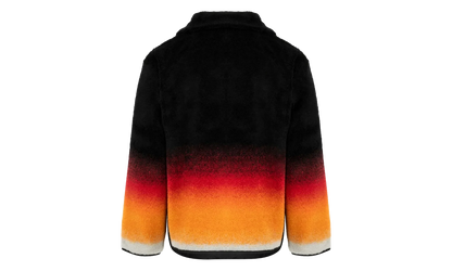 Gradient Fleece Quarter Zip Sweatshirt "Gradient - Black" M AW25 JK 376 01 EX SKI GRAD