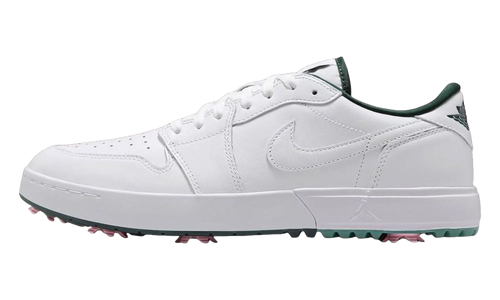 Air Jordan 1 Low Golf Spiked "White Fir Elemental Pink" IQ3417 100