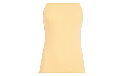 Lyra Waffle Mini Dress "Pastel Orange" KITH58