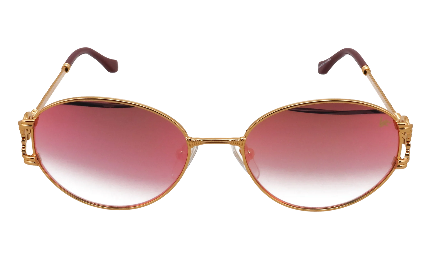 Ruler 18KT "Yellow Gold / Electric Cherry Flash Blue" VFRU2 0004 53B1