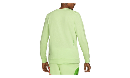 Sportswear World Tour Long Sleeve Shirt "Light Liquid Lime" DA0629 383