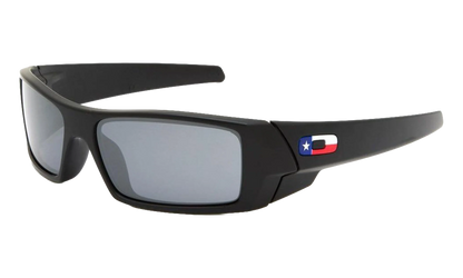 Si Gascan Sunglasses "Matte Black Texas / Black Iridium" OO9014 40