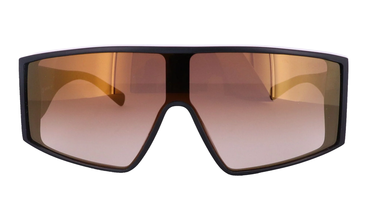 Shield Sunglasses "Matte Black/Gold" MCM688S-015