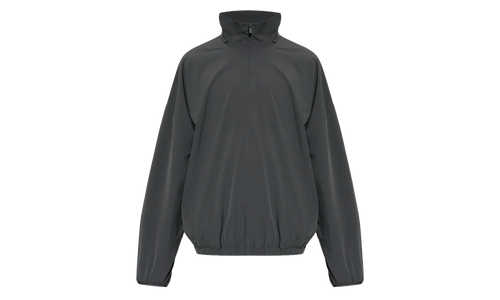 Nylon Half Zip Track Jacket "Iron Grey" 202HO258271F