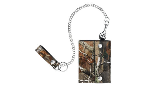 Leather Chain Wallet "Realtree AP Camo" SU27162