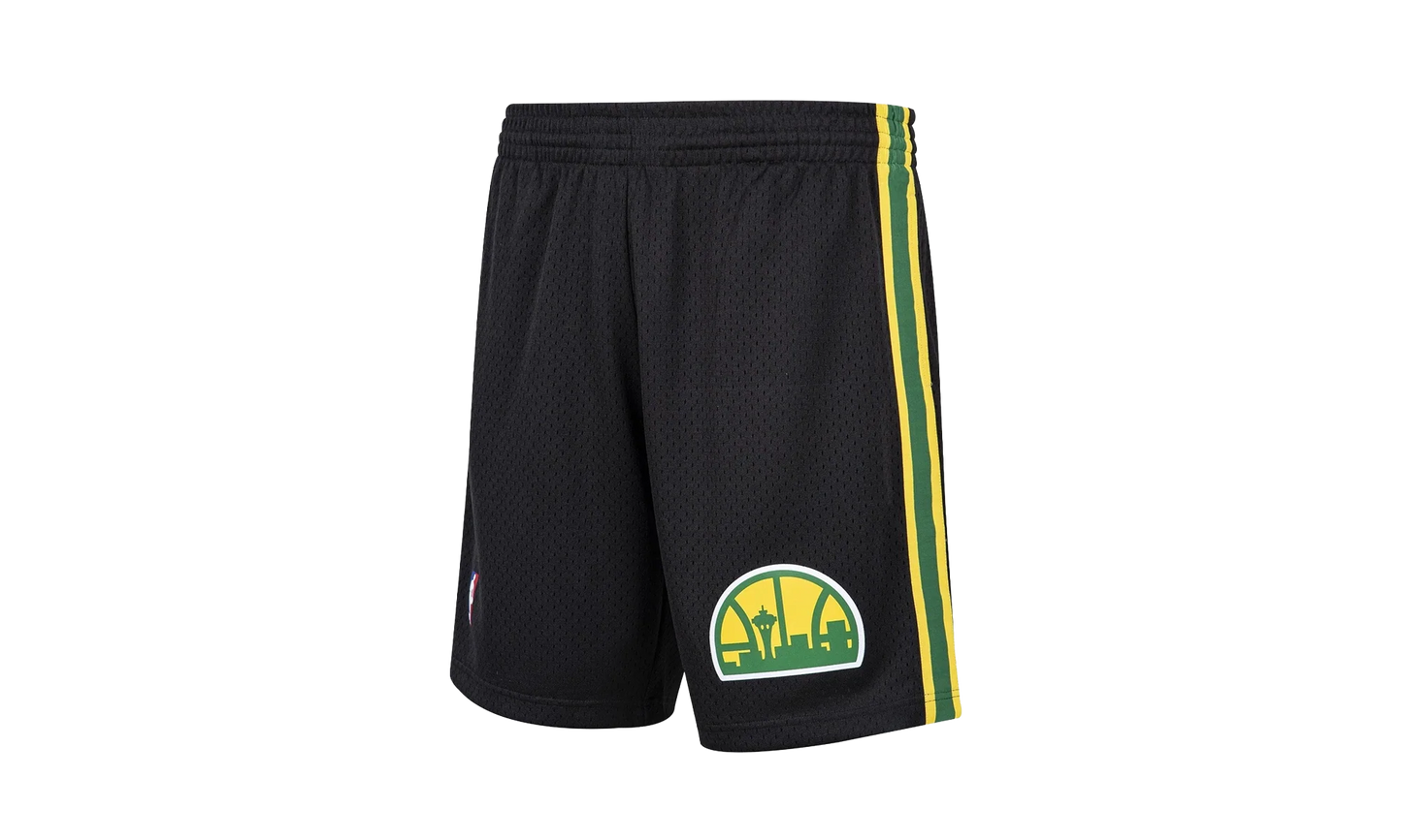 NBA Reload Swingman Shorts "1994 Seattle SuperSonics - Black" SMSHCP19313 SSUBLCK94