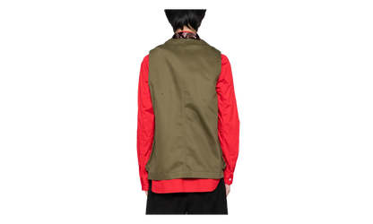 Pocket Casual Vest "Burgundy Khaki" PP V004 051