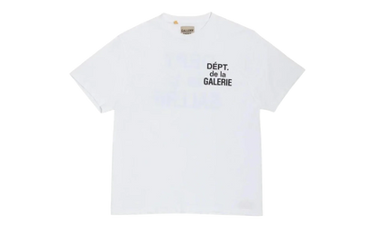 French T-Shirt "White / Black" GD016