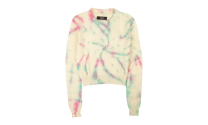 Tie Dye Cashmere Crewneck "Multicolored" WKL006 900