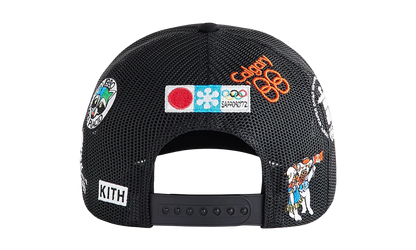 Olympics Heritage Poly Foam Nolan Trucker Hat "Black" khm051430 001