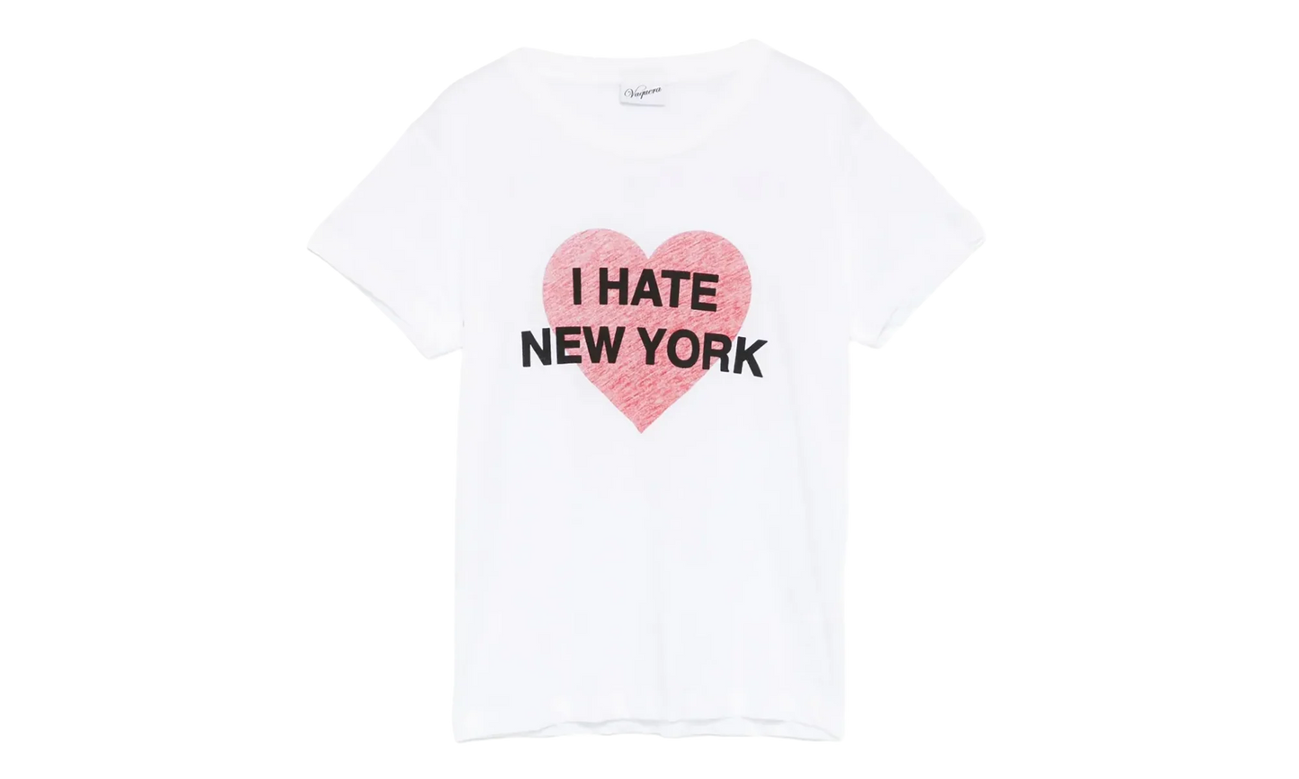 I Hate NY T-Shirt WMNS "White" VAQ10T004