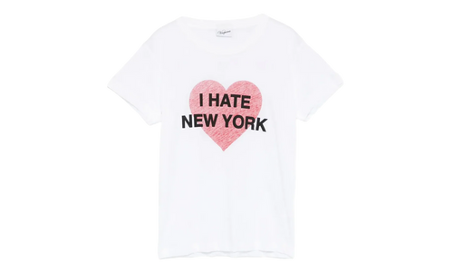 I Hate NY T-Shirt WMNS "White" VAQ10T004