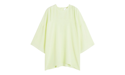 SILK ROUND NECK BLOUSE "CITRON" RW TO0004 4868 P23 87