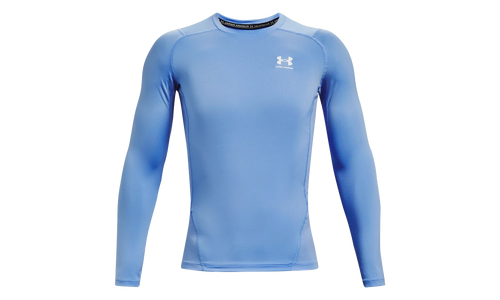 HeatGear Compression Long Sleeve "Carolina Blue / White" 1361524 475