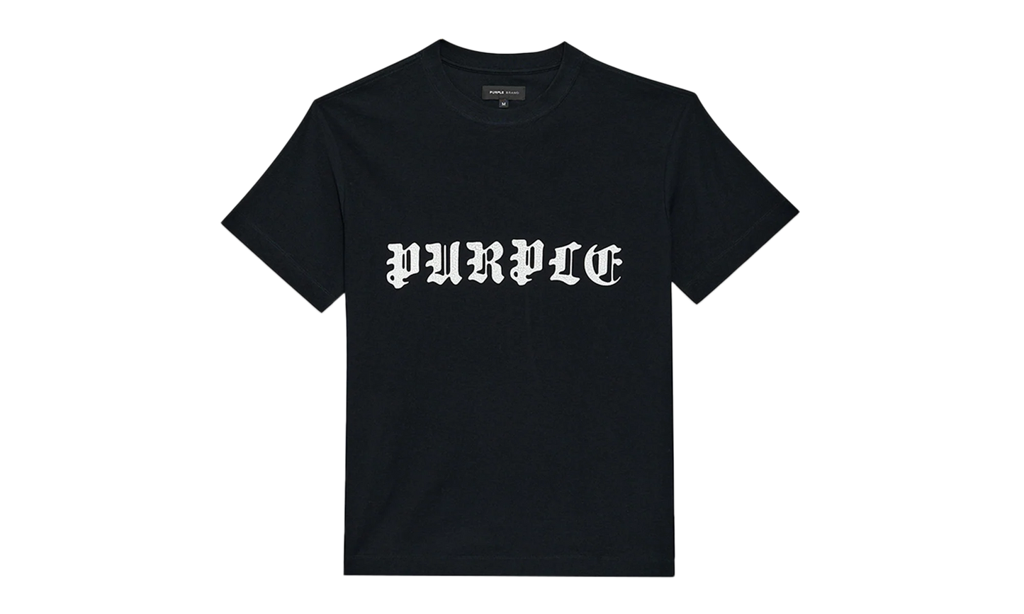 Gothic Wordmark Tee 'Black' "Black" P104-JGBB324
