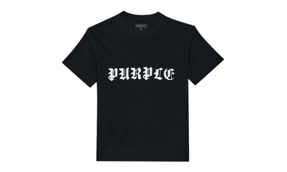 Gothic Wordmark Tee 'Black' "Black" P104-JGBB324