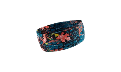 FURY HEADBAND 2.0 PRINTED "Black / Bright Mango / White" N.000.2004.999