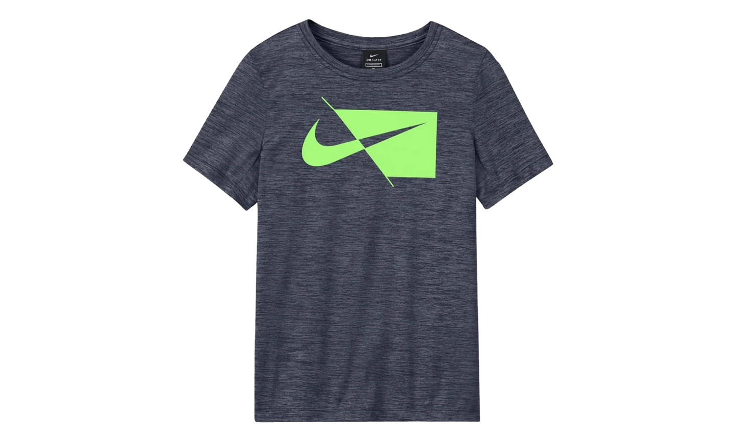 Short-sleeve Training Top GS "Thunder Blue / Green" DA0282 437