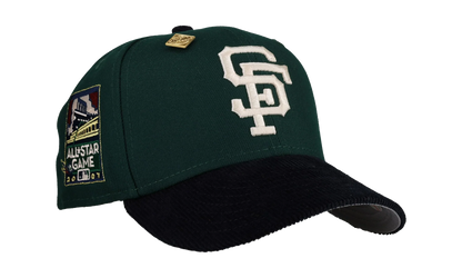 59FIFTY San Francisco Giants 2007 All Star Game Fitted Hat "Green / Navy Corduroy" NE433