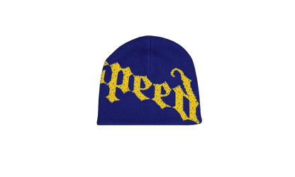 OG Logo Studded Beanie "Blue / Yellow" ZD8ISH5W