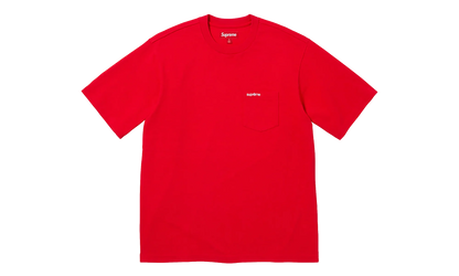 S/S Pocket Tee "SS26 - Red" SU27327