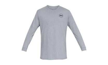 Freedom Flag Long Sleeve Tee "Steel Light Heather / Black" 1333369 035