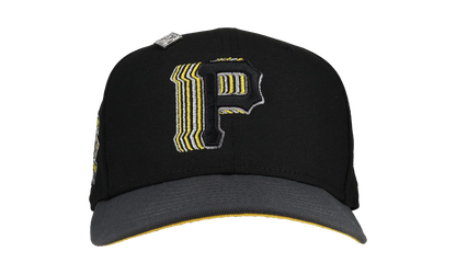 59FIFTY Pittsburgh Pirates 1994 All Star Game Trippy Metallic Fitted Hat "Black / Graphite" NE352